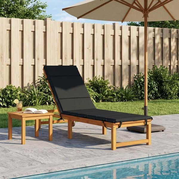 vidaXL Sonnenliege Kissen GEMERT 100 % Polyester Dunkelblau