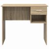 vidaXL Schreibtisch Sonoma-Eiche 90 x 49 x 75 cm Holzwerkstoff