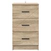 vidaXL Nachttisch Sonoma-Eiche 38 x 38 x 66 cm Holzwerkstoff