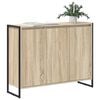 vidaXL Seitenschrank Sonoma 96,5 x 30 x 75 cm Holzwerkstoff
