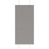 vidaXL Plissee Anthrazit 65x100 cm Stoffbreite 64,4 cm Polyester