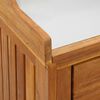 vidaXL Garten-Schrank Braun 93 x 41,5 x 98 cm Massivholz Akazie