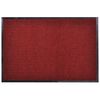 vidaXL T&uuml;rmatte Rot 90 x 150 cm PVC