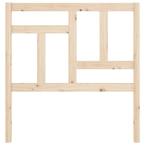 vidaXL Kopfteil 95,5x4x100 cm Massivholz Kiefer
