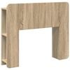 vidaXL Kopfteil Schrank mit Speicher Sonoma-Eiche Holzwerkstoff