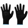 vidaXL Arbeitshandschuhe 24 Stk. Schwarz 9 / l Polyester
