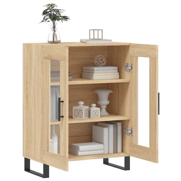 vidaXL Sideboard Sonoma-Eiche 69,5x34x90 cm Holzwerkstoff