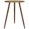 vidaXL Bistrotisch Dunkelbraun &Oslash;60x76 cm MDF und Eisen