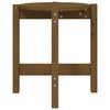 vidaXL Couchtisch Honigbraun Ø 42,5x45 cm Massivholz Kiefer