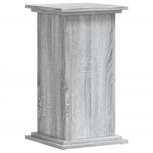 vidaXL Pflanzenst&auml;nder Grau Sonoma 33x33x60 cm Holzwerkstoff