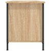 vidaXL TV-Schrank Sonoma-Eiche 100x40x50 cm Holzwerkstoff
