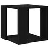 vidaXL Couchtisch Schwarz Eichen-Optik 32 x 32 x 30 cm Holzwerkstoff