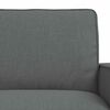 vidaXL Sofa 2 pcs Dunkelgrau 182 x 80 x 82 cm Stoff