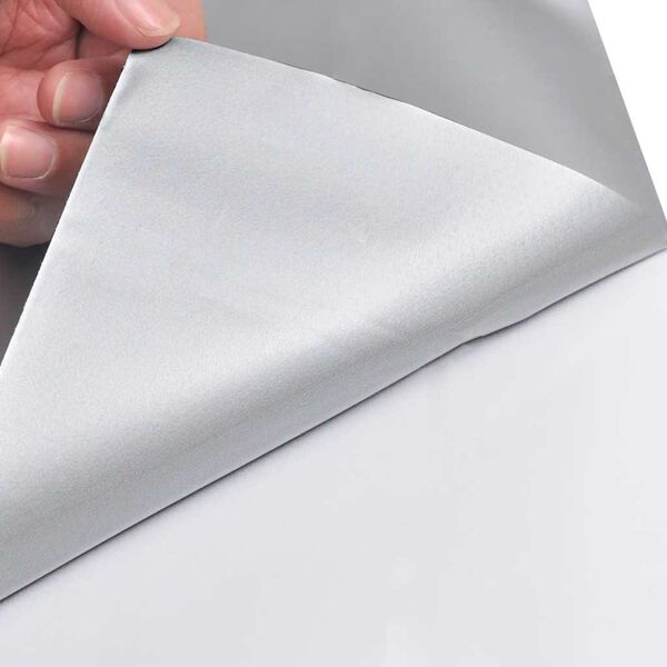 vidaXL Autofolie Matt-Silber 100x150 cm