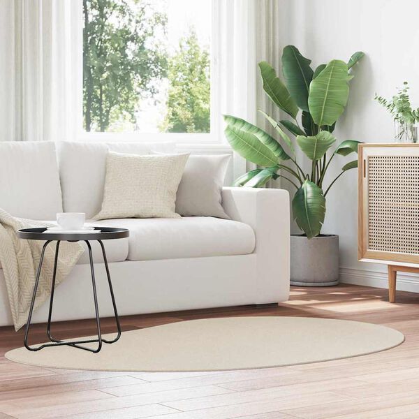 vidaXL Bereichsteppiche HUARTE Beige 120 x 170 cm Polyester