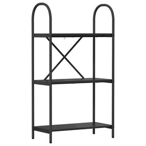 vidaXL B&uuml;cherregal 3 Ebenen 60 x 30 x 109 cm Holzwerkstoff