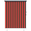 vidaXL Rollo Orange und Braun 200 x 250 cm Stoff und Aluminium
