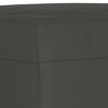 vidaXL Sitzbank Dunkelgrau 100x35x41 cm Mikrofasergewebe