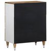 vidaXL Sideboards 2 Stk. 60x33,5x75 cm Massivholz Mango