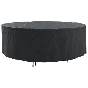 vidaXL M&ouml;belbezug 279 x 279 x 71 cm 600D Oxford Stoff Rund Wasserdicht