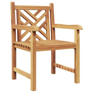 vidaXL Gartenstuhl 2 stk. Massivholz Teak