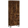 vidaXL Highboard R&auml;uchereiche 69,5x34x180 cm Holzwerkstoff
