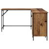 vidaXL Schreibtisch Altholz 141 x 141 x 75 cm Holzwerkstoff