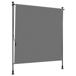 vidaXL Outdoor Rollo Hellgrau 200 x 270 cm