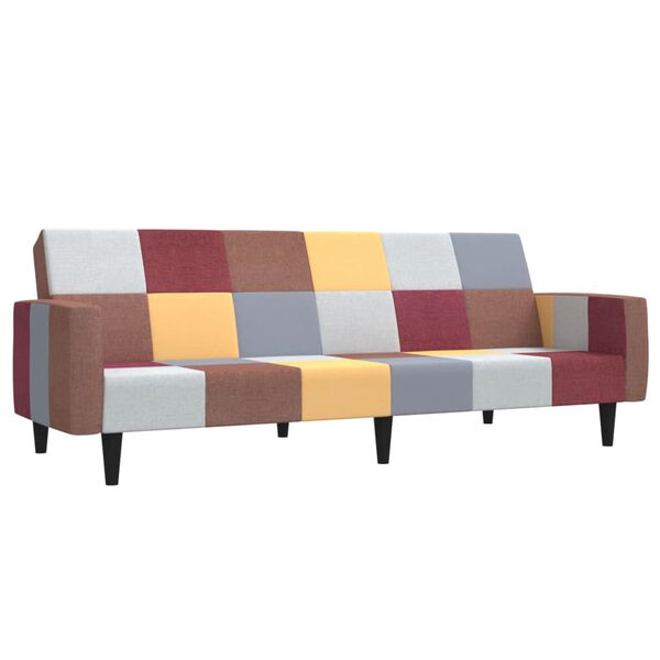 vidaXL Schlafsofa 2-Sitzer Stoff