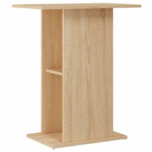 vidaXL Aquariumst&auml;nder Sonoma-Eiche 60,5 x 36 x 72,5 cm Holzwerkstoff