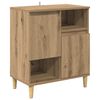 vidaXL Sideboard Artisan-Eiche 35 x 60 x 70 cm Holzwerkstoff
