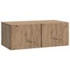 vidaXL Wandmontierter TV-Schrank 59,5 x 31 cm Artisan-Eiche