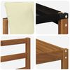 vidaXL Outdoor-Sofagarnitur mit Kissen 6 pcs Natur und Beige