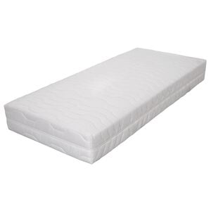 vidaXL Matratze 140 x 200 cm 7 Zonen Taschenfedern 20 cm H2
