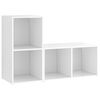 vidaXL TV-Schr&auml;nke 2 Stk. Wei&szlig; 72x35x36,5 cm Holzwerkstoff