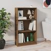 vidaXL Bücherregal Braun Eiche 60x24x109 cm Holzwerkstoff