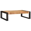 vidaXL Badregal Braun 80 x 50 x 23 cm Massives rohes Mangoholz