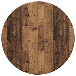 vidaXL Tischplatte Altholz &Oslash; 40 x 1,5 cm Holzwerkstoff