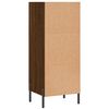 vidaXL Sideboard Braun Eichen-Optik 34,5x32,5x90 cm Holzwerkstoff