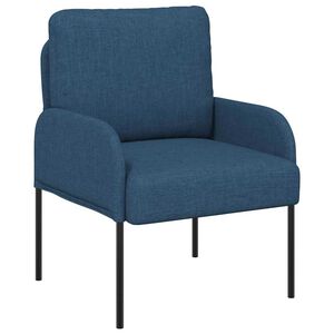 vidaXL Sofas mit Kissen 55cm Blau Sperrholz