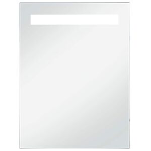 vidaXL Badezimmer-Wandspiegel mit LEDs 60x80 cm