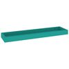 vidaXL Loggia Wandregale 4 Stk. Blau 60x15x4 cm MDF