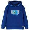 Kinder-Kapuzenpullover Dunkelblau 128