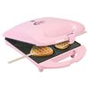 Bestron Waffeleisen f&uuml;r herzf&ouml;rmige Waffeln DSW271P 780 W Rosa