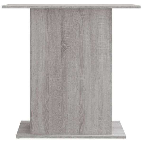 vidaXL Aquariumst&auml;nder Grau Sonoma 75x36x72,5 cm Holzwerkstoff