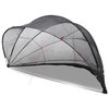 vidaXL Pool-Dome Schwarz 546 x 516 x 250 cm