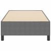 vidaXL Bettgestell Hellgrau 80 x 200 cm Cordstoff