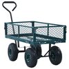 vidaXL Gartenwagen Gr&uuml;n 250 kg