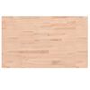 vidaXL Werkbank 100x60x(73-99,5) cm Massivholz Buche Rechteckig