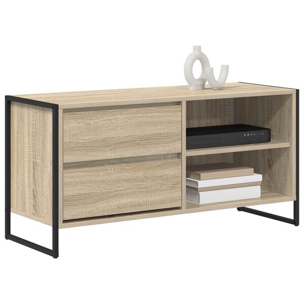 vidaXL TV-Schr&auml;nk Sonoma 100 x 36 x 49,5 cm Holzwerkstoff